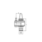 BT30-ERO Oil - Feed Holder - Big-tools Industrial Supply Tools for Metal Cutting